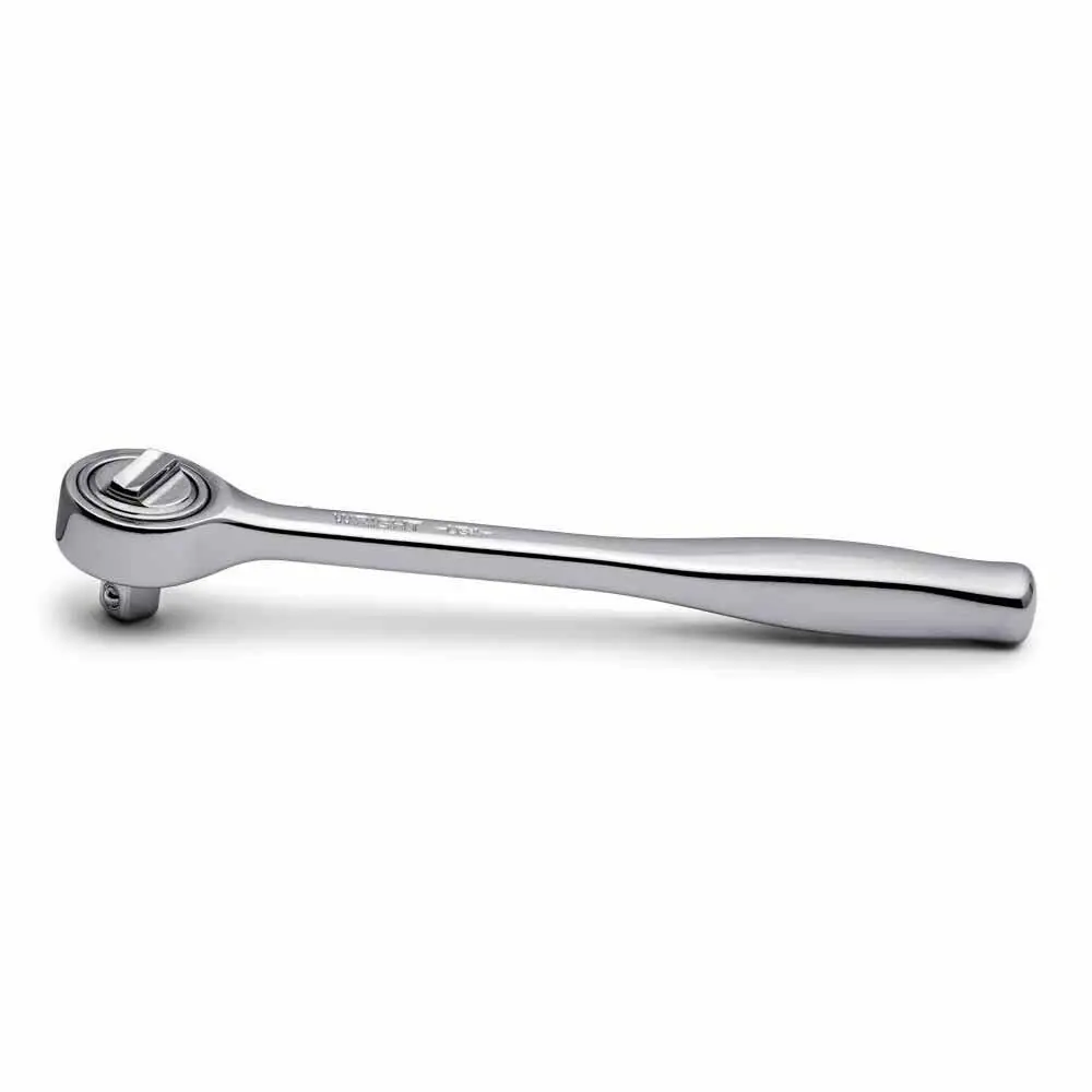 1/4" Dr. X 4-3/4" Contour Grip Chrome Ratchet 45T (Wright/USA)