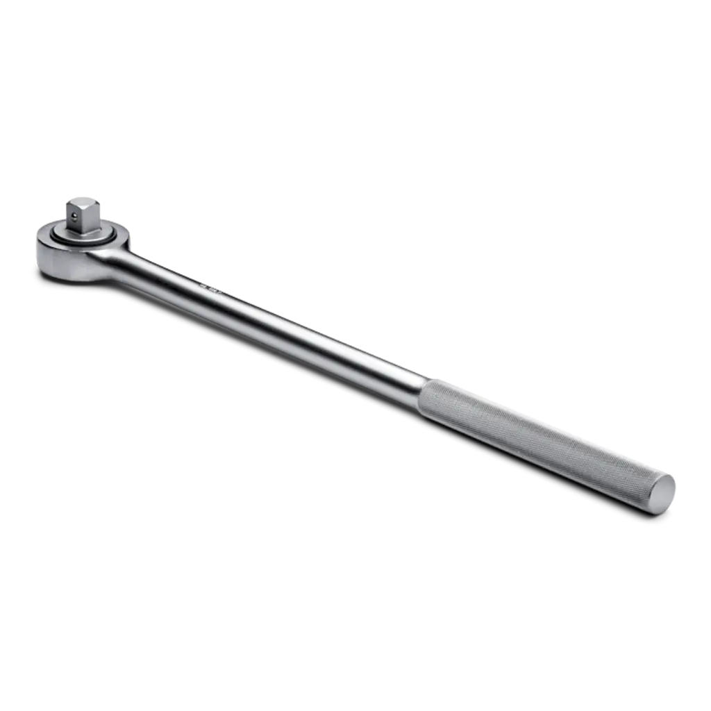 1/2" Dr. X 15" Ratchet W/Long Knurled Grip Handle (Wright/USA)