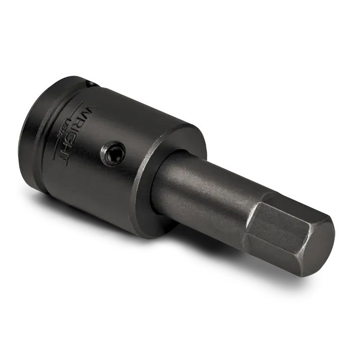 1" Hex Driver Bit Impact Socket 3/4" Dr. (Wright/USA)