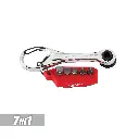 7-in-1 Multi-Bit Mini Ratchet on Keychain (Milwaukee)