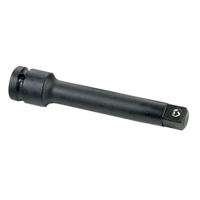 5" Long 1/2" Dr. Impact Extension Socket W/Friction Ball (Grey Pneumatic)