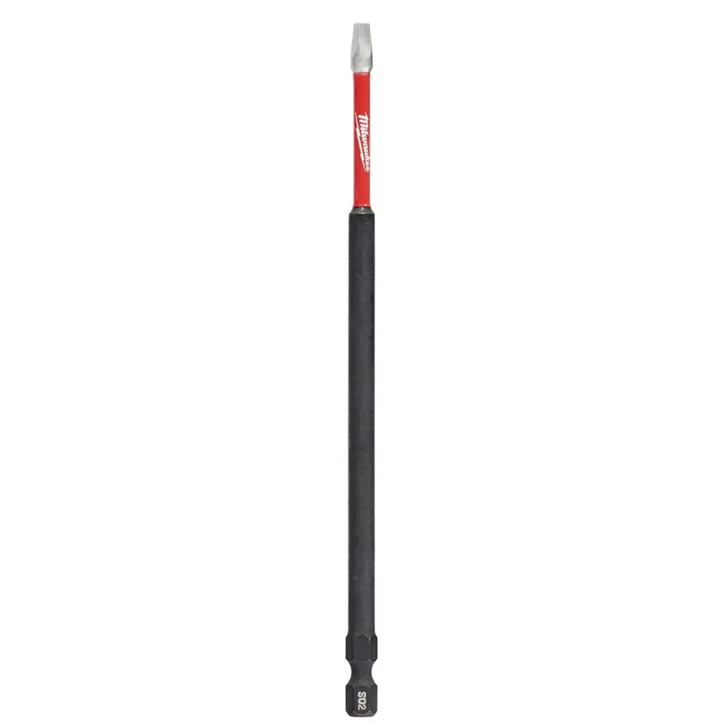 #2 Square X 6" Impact Driver Bit 1/4" (Milwaukee/SHOCKWAVE)