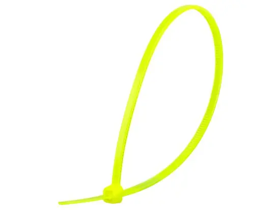 8"-40Lb Tie Wrap Neon Green (100Pk)