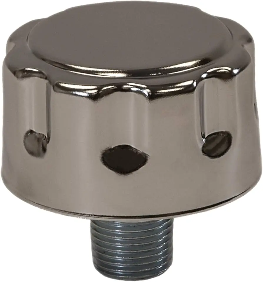 1/2" NPT Vent Plug [2-15/32" H x 2-9/16" Top Cap Dia] (Buyers)