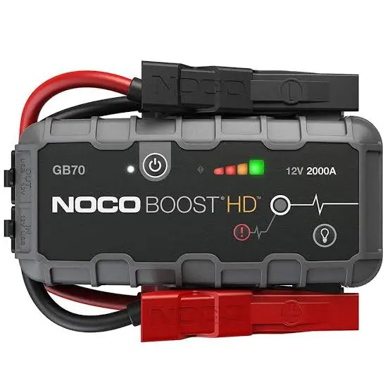 2000A Genius Boost HD GB70 Jump-Starter 12V Ultra Safe (NOCO)
