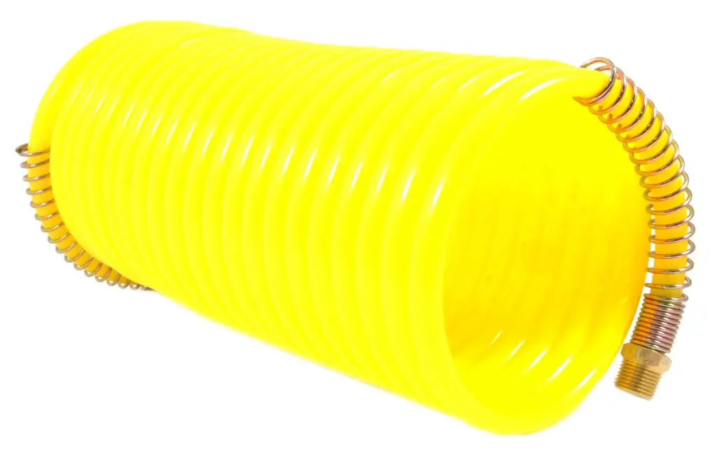 3/8" ID X 25Ft Recoil Air Hose W/3/8" NPT Ends