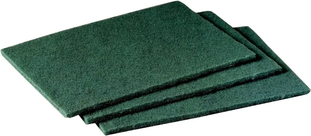 10Ct 6" X 9" Green/General Purpose Scratch Hand Pad (3M/Scotch-Brite)