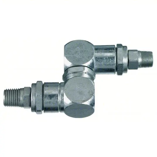 1/4" NPT to 1/2"-27 High Pressure Swivel Adapter (Lincoln)