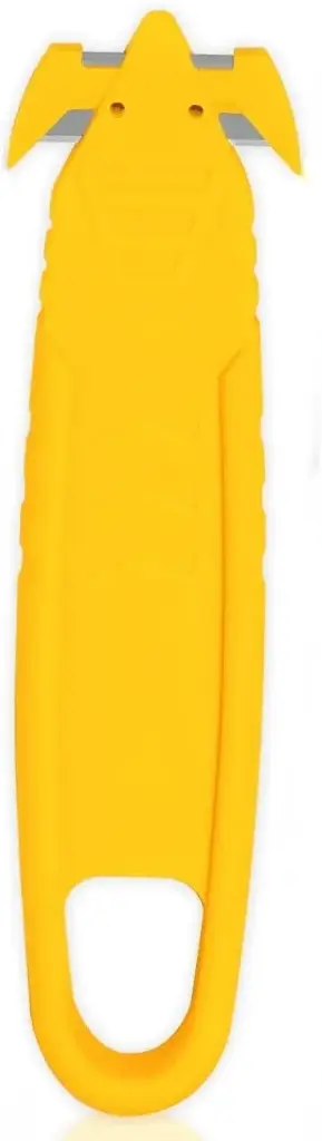 Safety Blade Box Cutter Knife [Yellow]