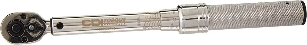 3/8" Drive Adjustable Click Torque Wrench, Range 20-150 In Lbs / 2.8-15.3 Nm (Williams/CDI)