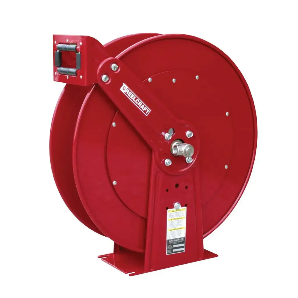 3/8" X 100Ft Industrial Spring Return Hose Reel [Less Hose] (Reelcraft)