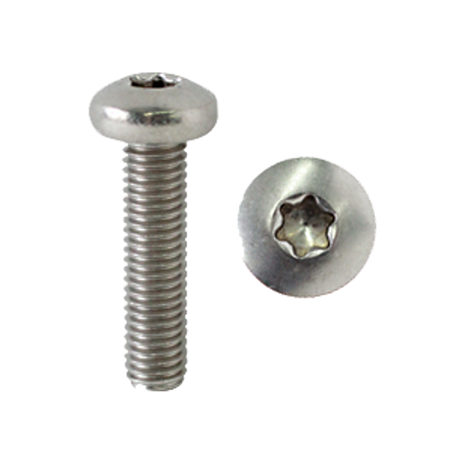 M8-1.25 X 30mm Pan HD Torx M/S Stainless Steel