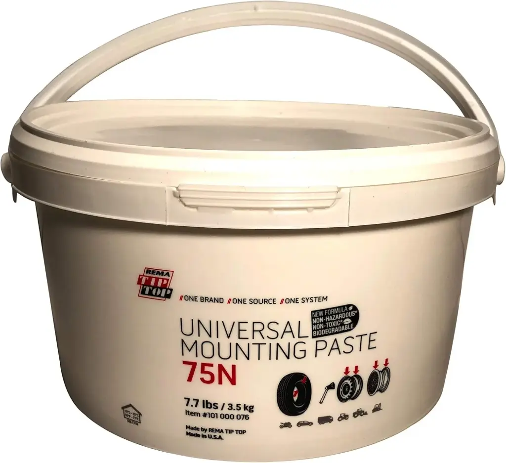 Universal Tire Mounting Paste Pail 75N Short Low Profile [7.7lbs/3.5kg] (Rema/Tip-Top)