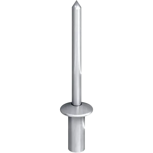 3/16" Dia. 5/8"-3/4" Grip Stainless Steel Closed End Pop Rivet