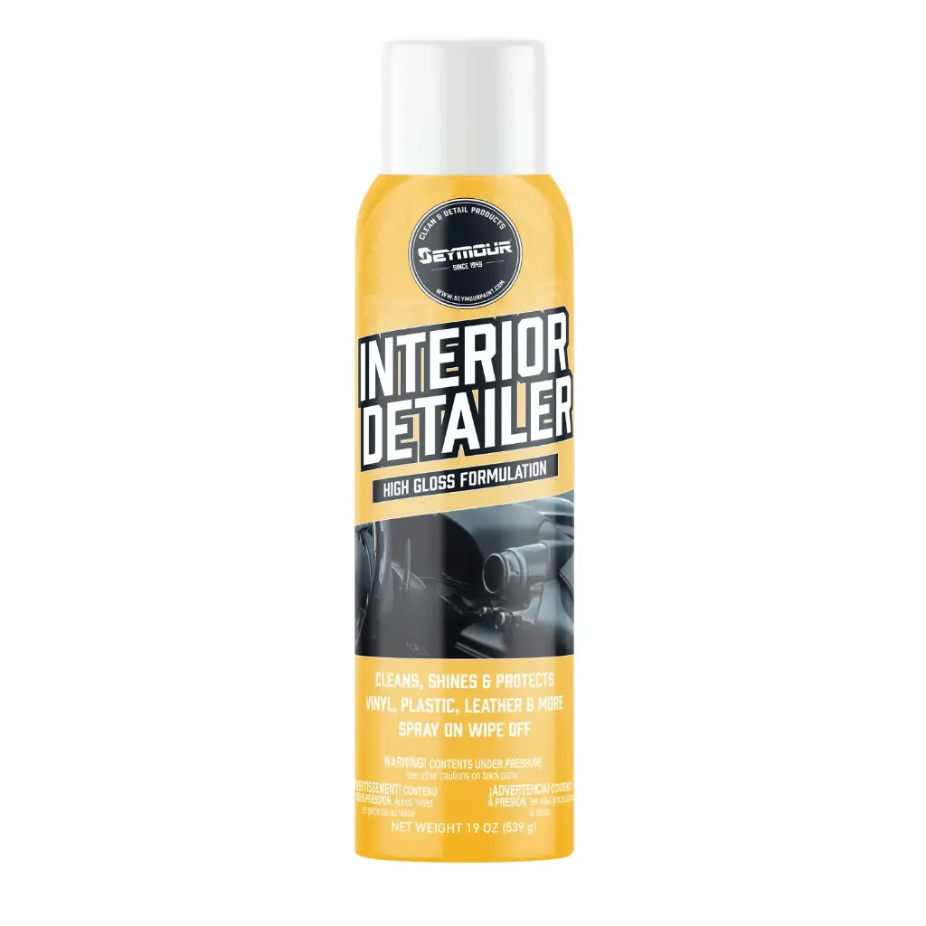 Interior Detailer Spray-on/Wipe-off High-Gloss Formula [19 oz] (Seymour/Clean & Detail)