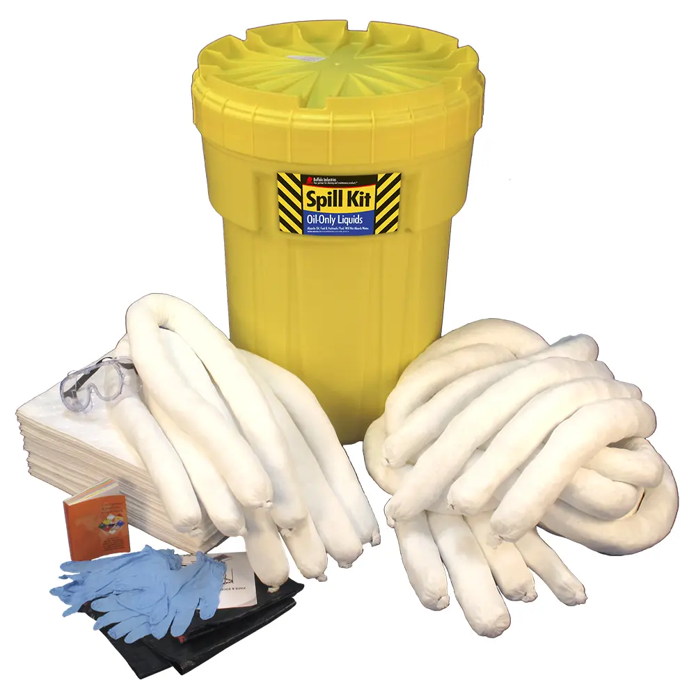 Oil Spill Kit In Bucket (30 Gallon)