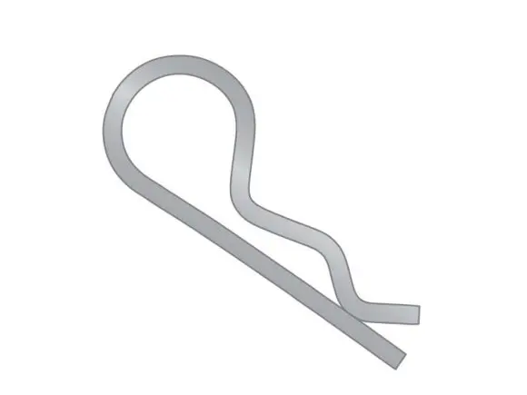 1/8" (0.125) X 1-15/16" Hitch Pin Clip Stainless Steel