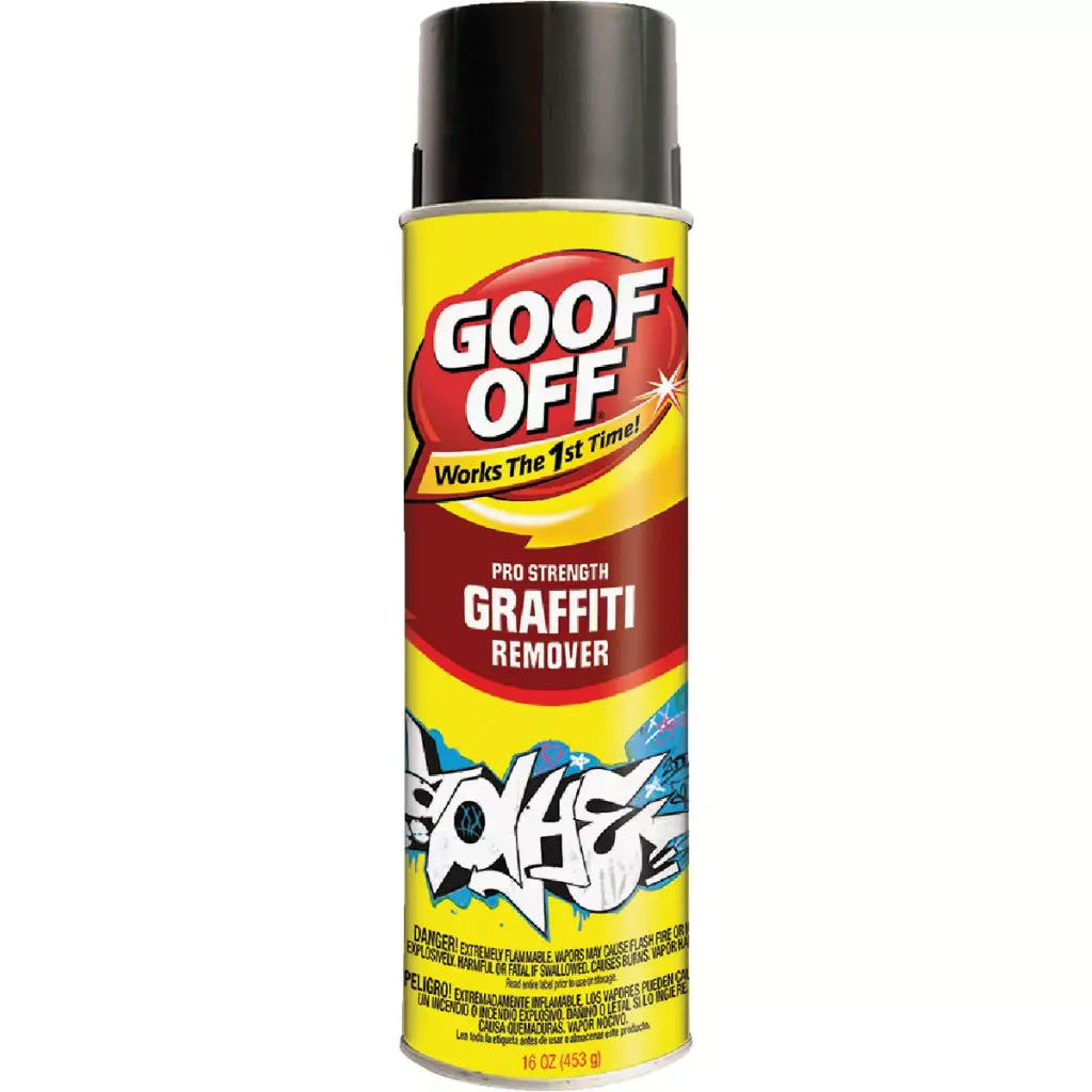 16oz Pro-Strength Graffiti Remover Aerosol (Goof Off)