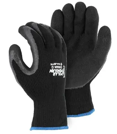 X-Large Polar Penguin Gloves Black (Majestic)