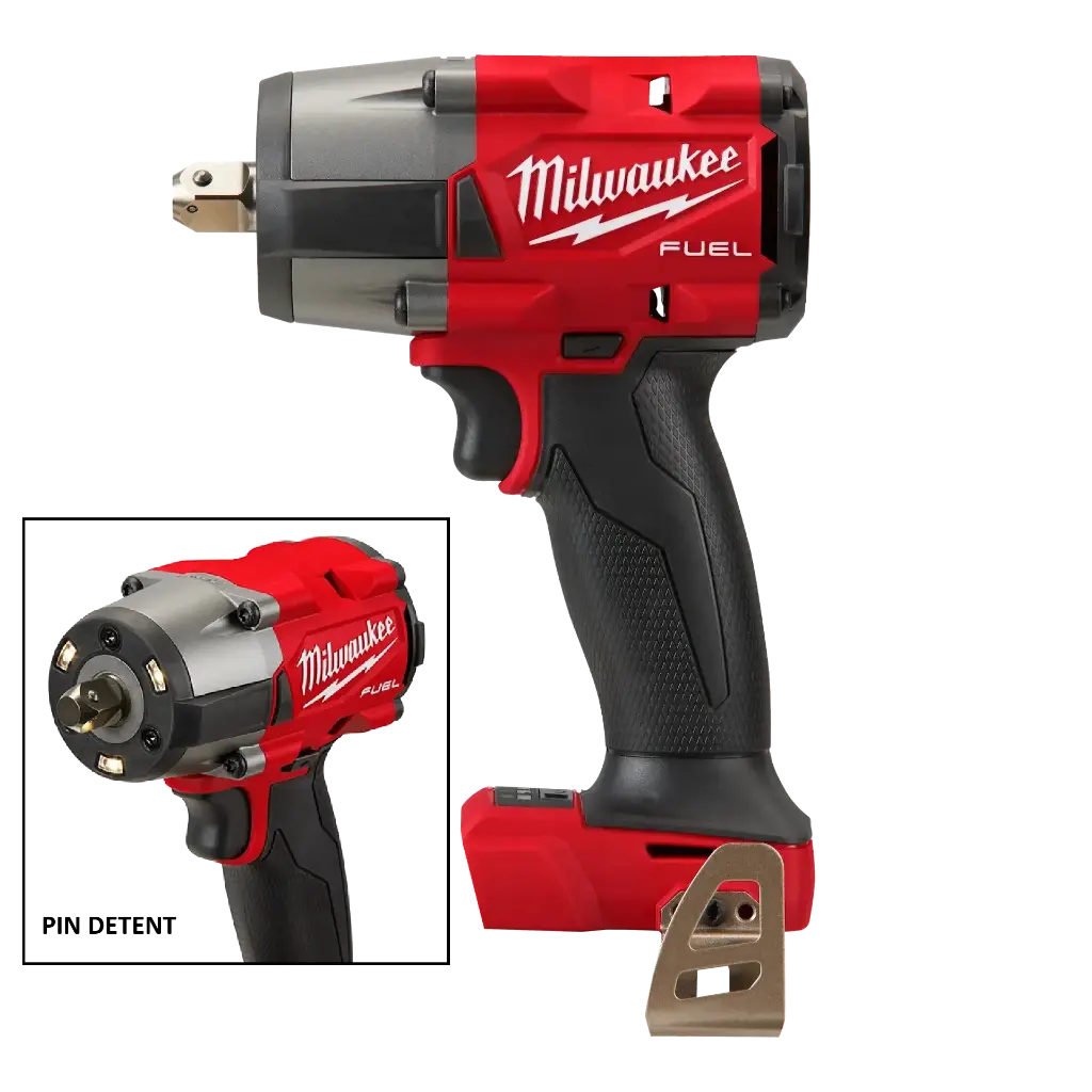 M18 FUEL 1/2" Mid-Torque Impact Wrench W/Pin Detent BARE TOOL (Milwaukee)