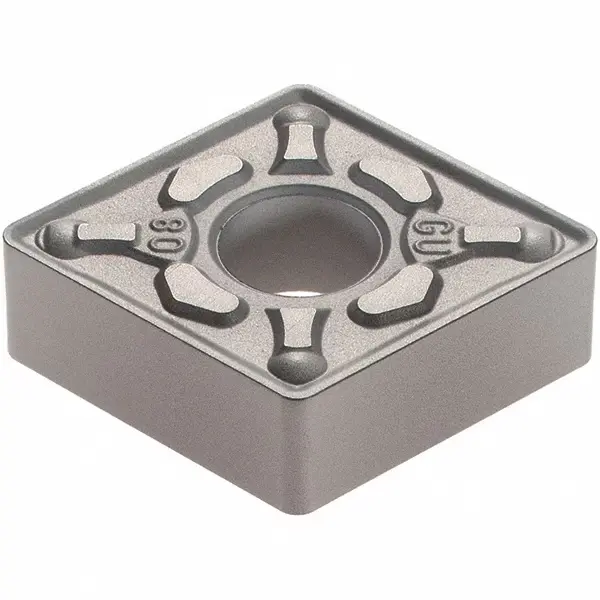 Carbide Absotech Platinum Finish CN Insert [Neutral, 0.579" Long, 0.50" Inscribed Circle, 0.0313" Corner Radius, 80° Diamond/Rhombic (Sumitomo) #CNMG432EGU-AC8015P