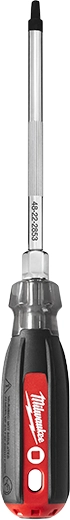 6" Square #3 Screwdriver W/Cushion Grip (Milwaukee)