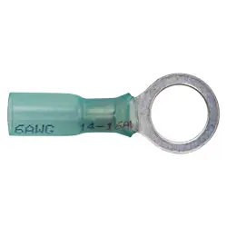 16-14 GA. Heat Shrink 1/2" Ring Connector