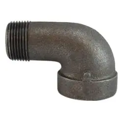 1/2" NPT 90° Street Elbow Plain Sch.80
