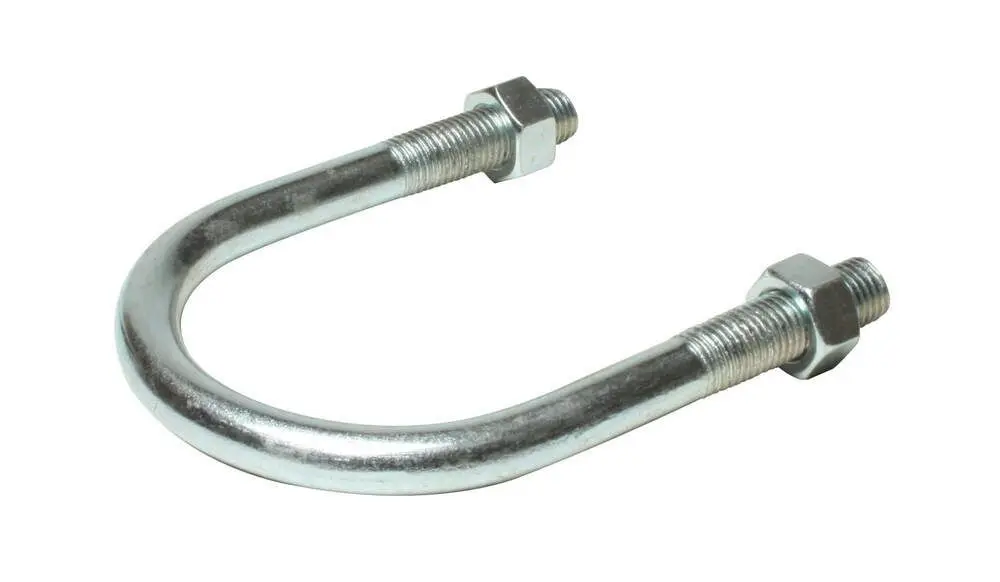 1/4"-20 X 3-1/2" X 2" U-Bolt W/Nuts Only ZP
