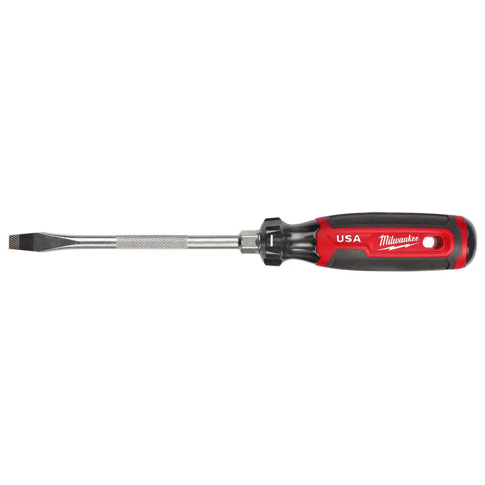 6" Slotted 5/16" Screwdriver W/Cushion Grip (Milwaukee)