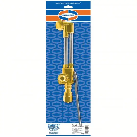 10-1/2" Long Cutting Attachment 90° Head [8" Max Cut Capacity] (Uniweld)