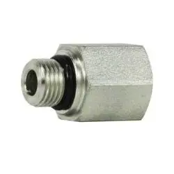 -4 Male ORB X 1/8" Female NPT Adapter Fitting Steel