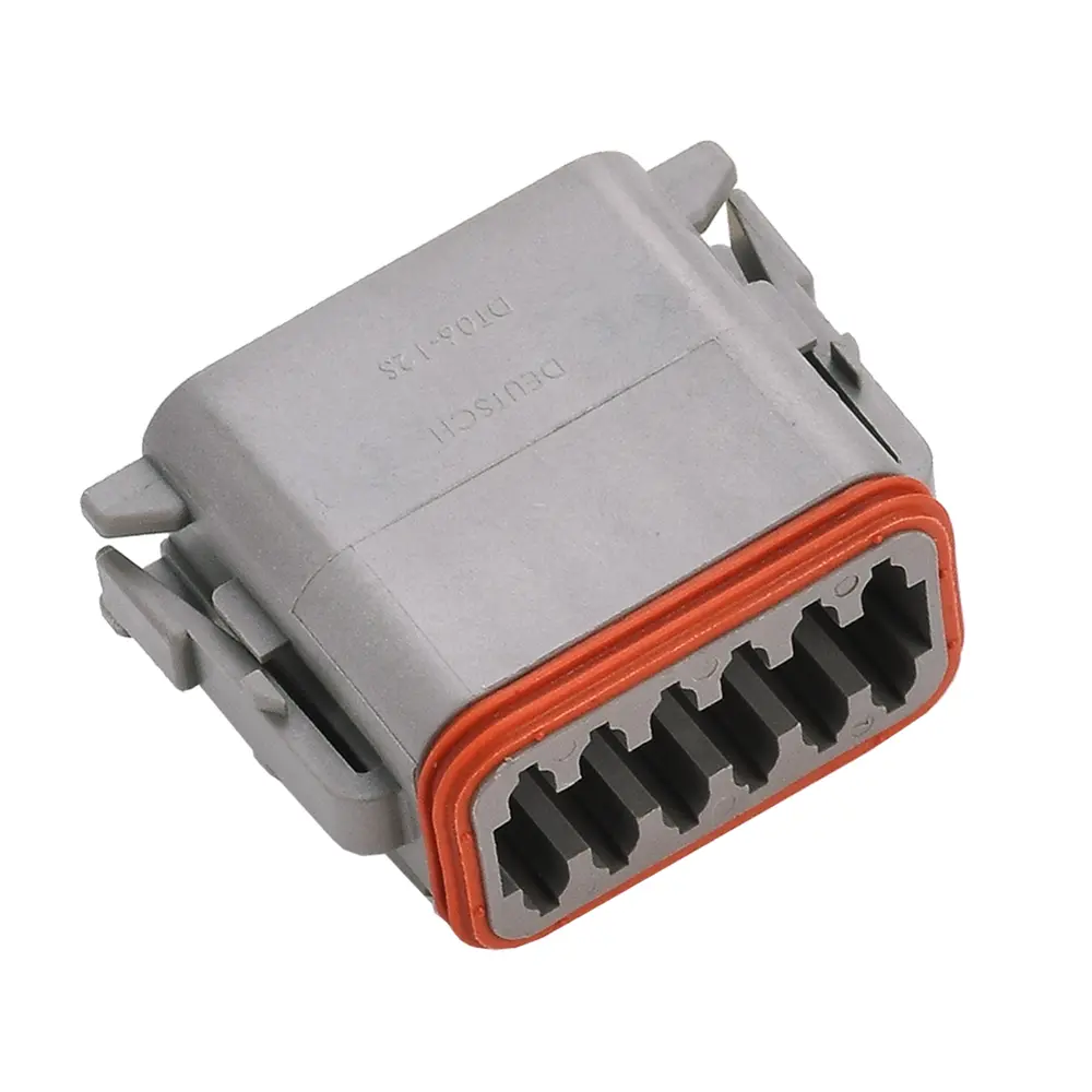 DT 12-Way Male Plug (Deutsch)