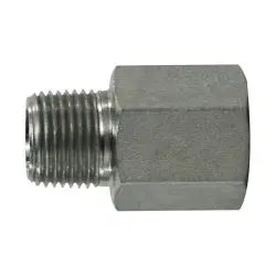 3/4" X 1/2" NPT Female to Male Adapter Steel ZP