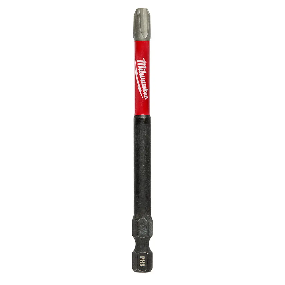 #3 Phillips X 3-1/2" Impact Driver Bit (Milwaukee/SHOCKWAVE)