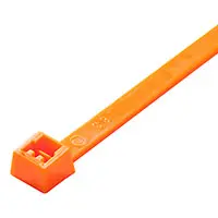 7"-50Lb Tie Wrap Fluorescent Orange (100Pk)