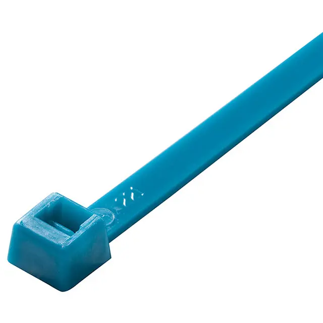 7"-50Lb Tie Wrap Fluorescent Blue (100Pk)