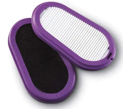 1Pair Nuisance Level Organic Vabor Relief Filters P100 (Miller)