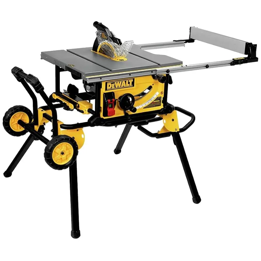 10" Table Saw 15A [32-1/2" Rip Capacity] with Rolling Stand (Dewalt)