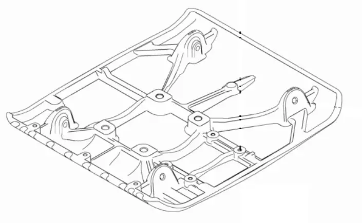 Alt Base Plate WP1550 (Wacker Neuson) *SPECIAL ORDER ONLY