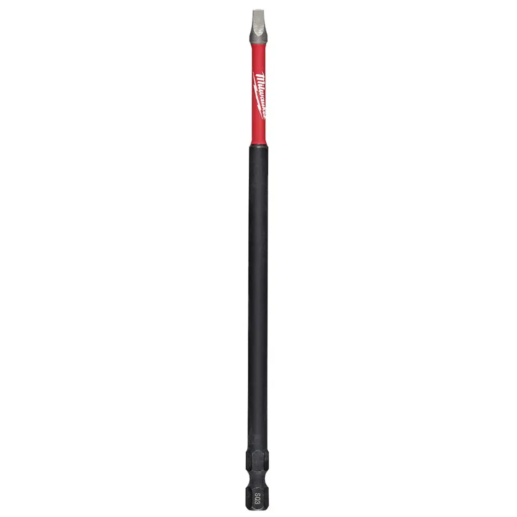 #3 Square X 6" Impact Driver Bit 1/4" (Milwaukee/SHOCKWAVE)