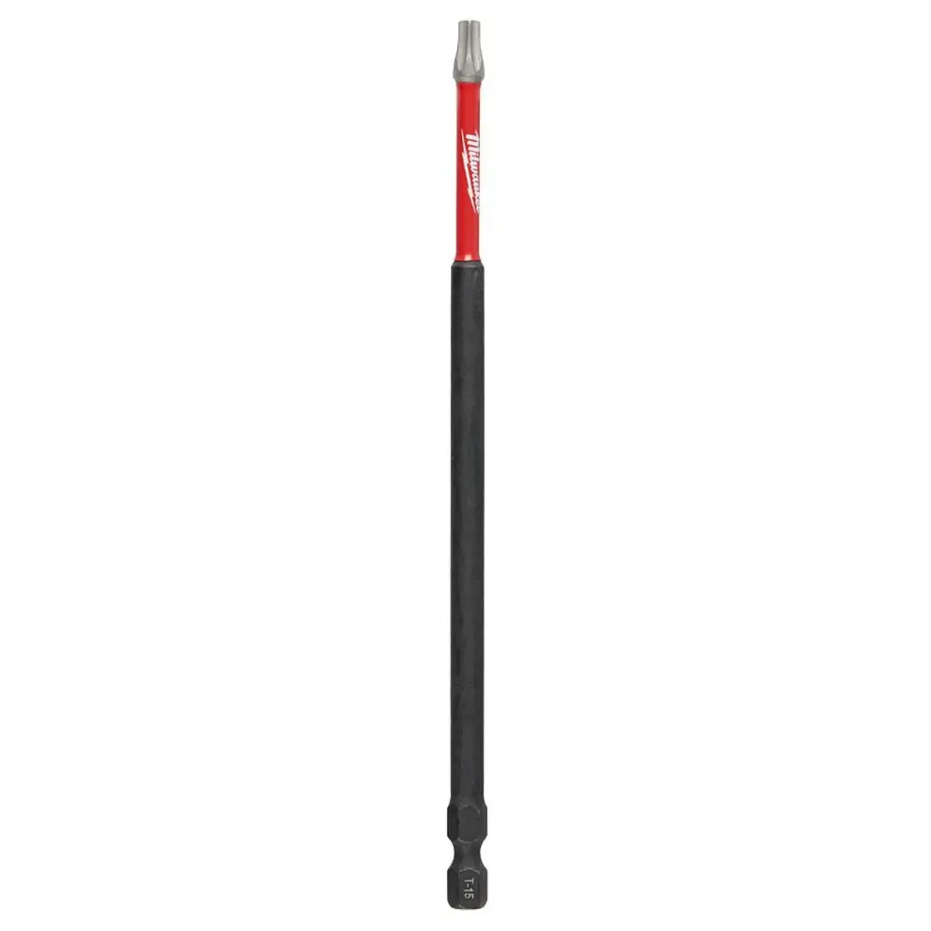 T15 X 6" Impact Driver Bit (Milwaukee/SHOCKWAVE)