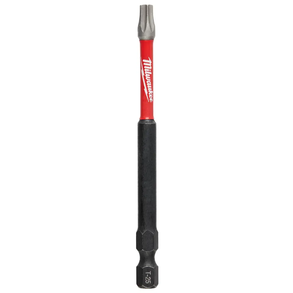 T25 X 3-1/2" Impact Driver Bit (Milwaukee/SHOCKWAVE)