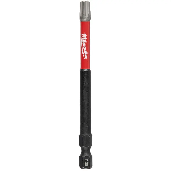 T30 X 3-1/2" Impact Driver Bit (Milwaukee/SHOCKWAVE)