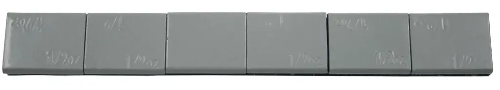 48Pk 3oz Wheel Weight Strips by 1/2oz (Ascot)