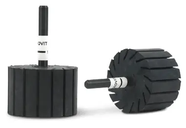 1-3/4" X 1-3/16" X 1/4" Stem Rubber Expanding Drum for 2-1/2" Flap Bands [12,700 max rpm]