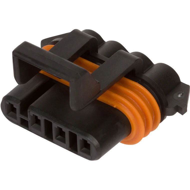 4-Way Black Sealed Female Connector (Metri-Pack 150)