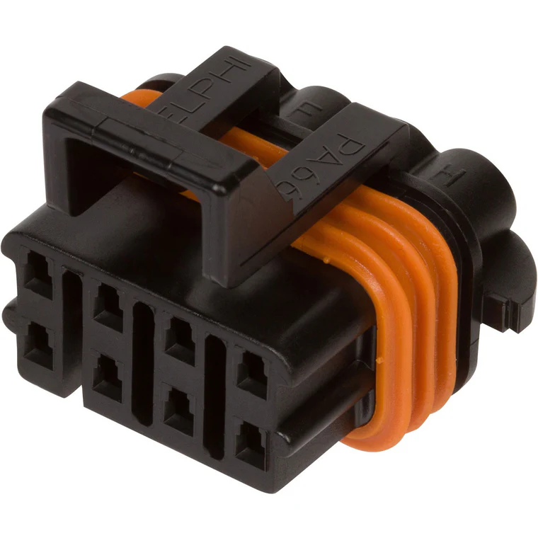 8-Way Black Sealed Female Connector (Metri-Pack 150)