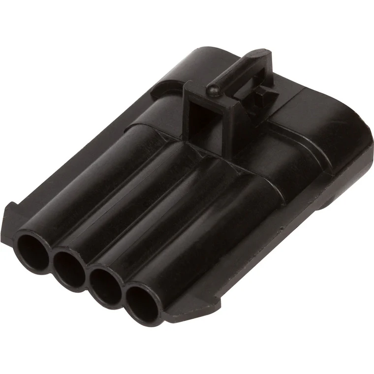 4 Way Black Sealed Male Connector (Metri-Pack 150)