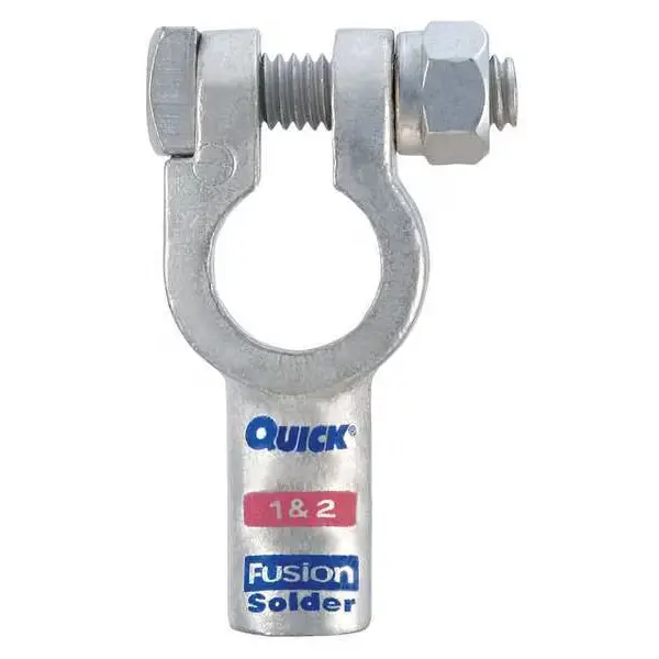 1-2Ga Negative Solder Battery Terminal Connector (Fusion/QuickCable)